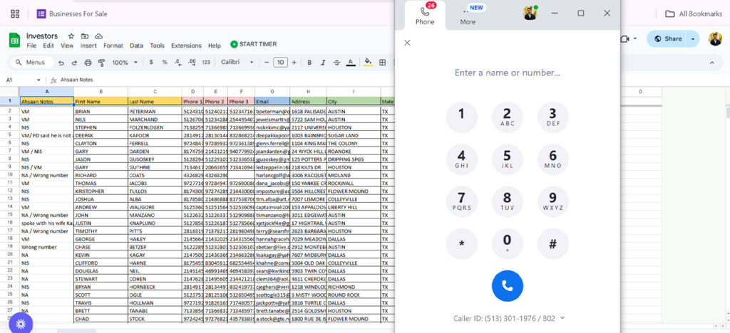 Capital Fundraising Appointment Setter (Cold calling & Bulk texting)